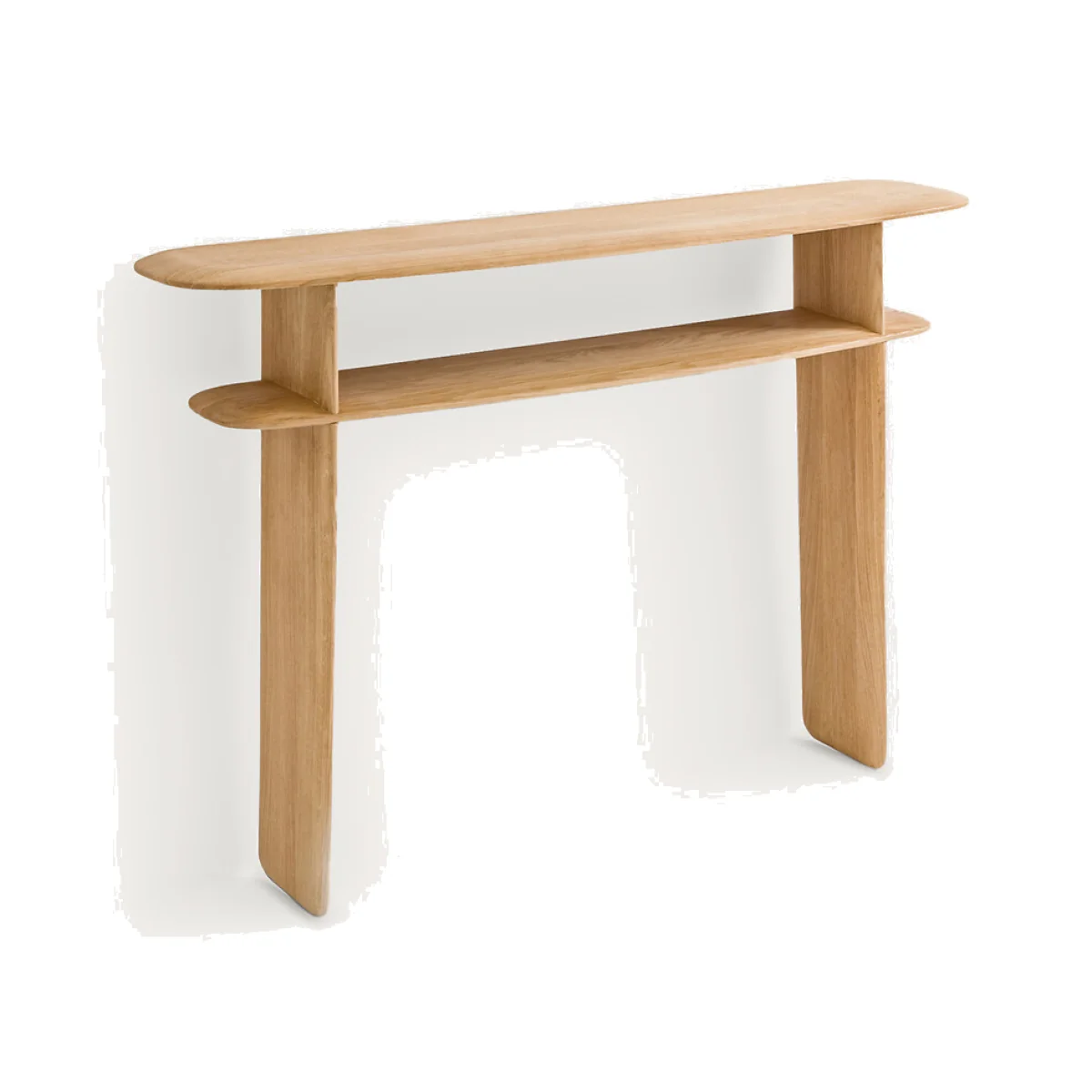 Iloss Solid Oak Wall Shelf – image 1