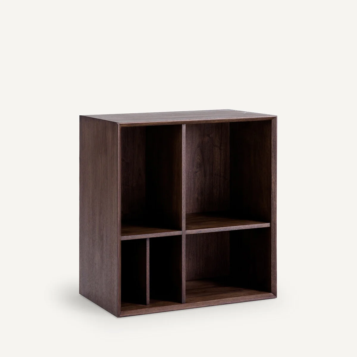 Mikube Walnut Shelving Unit – image 2
