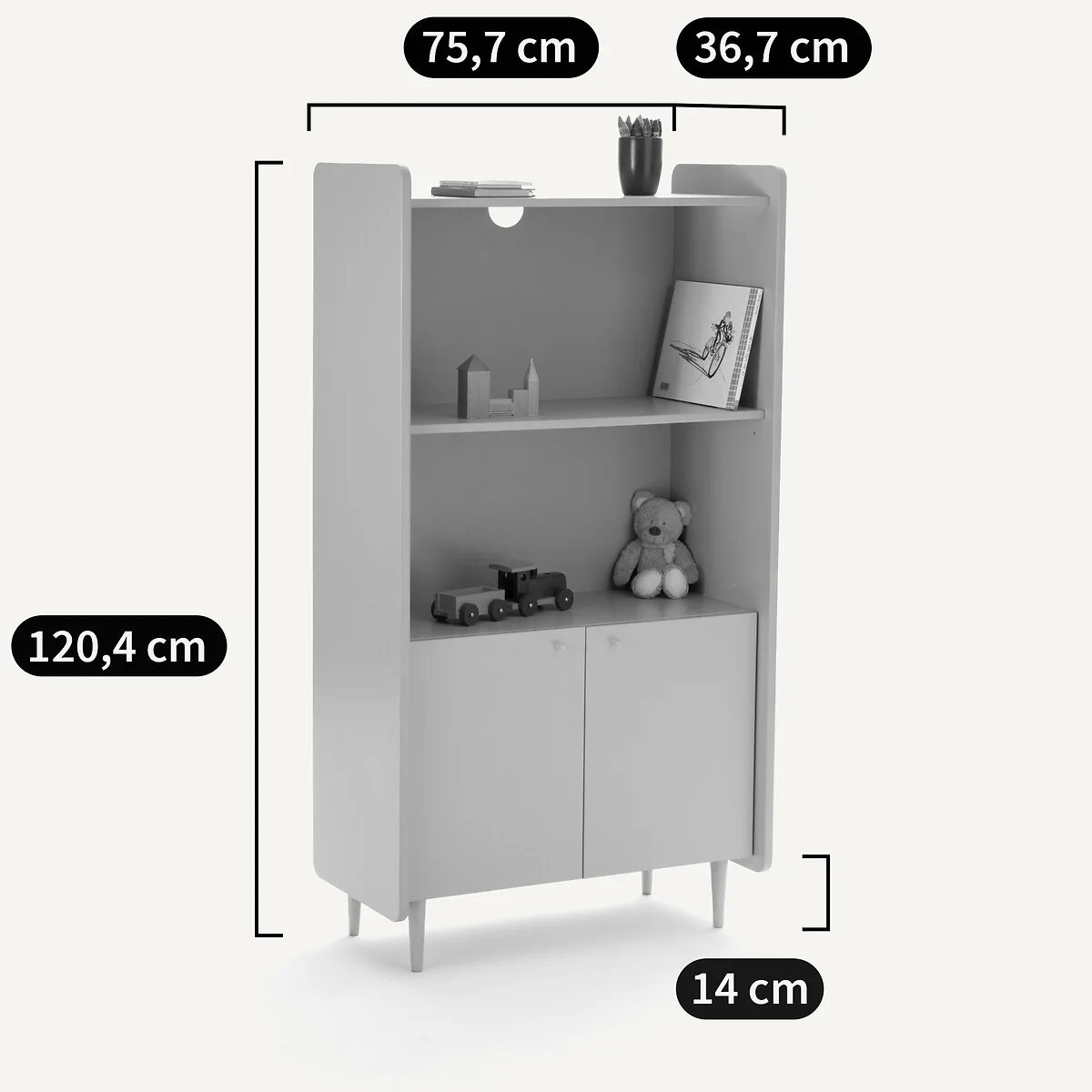 Zag Child's Shelving Unit – image 6