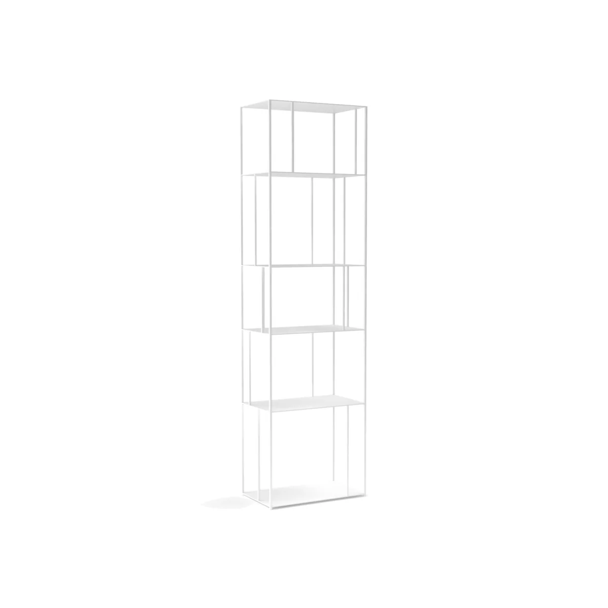 Parallel Minimalist Metal Bookcase – image 1