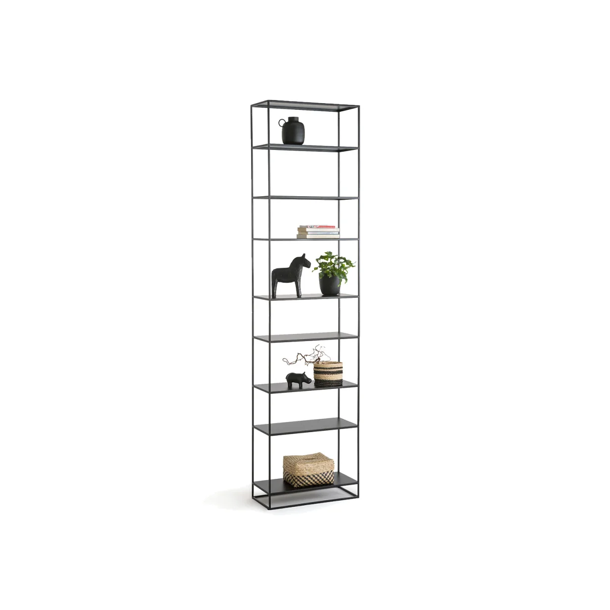 Hiba 240cm Tall Metal Shelving Unit – image 1