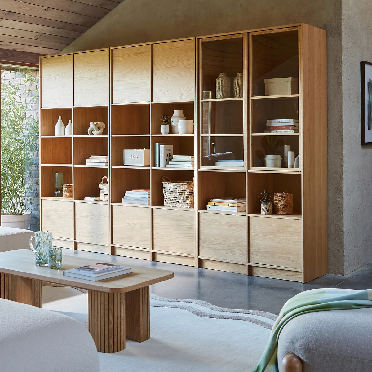 Senssia Modular 4-Door Bookcase – image 2