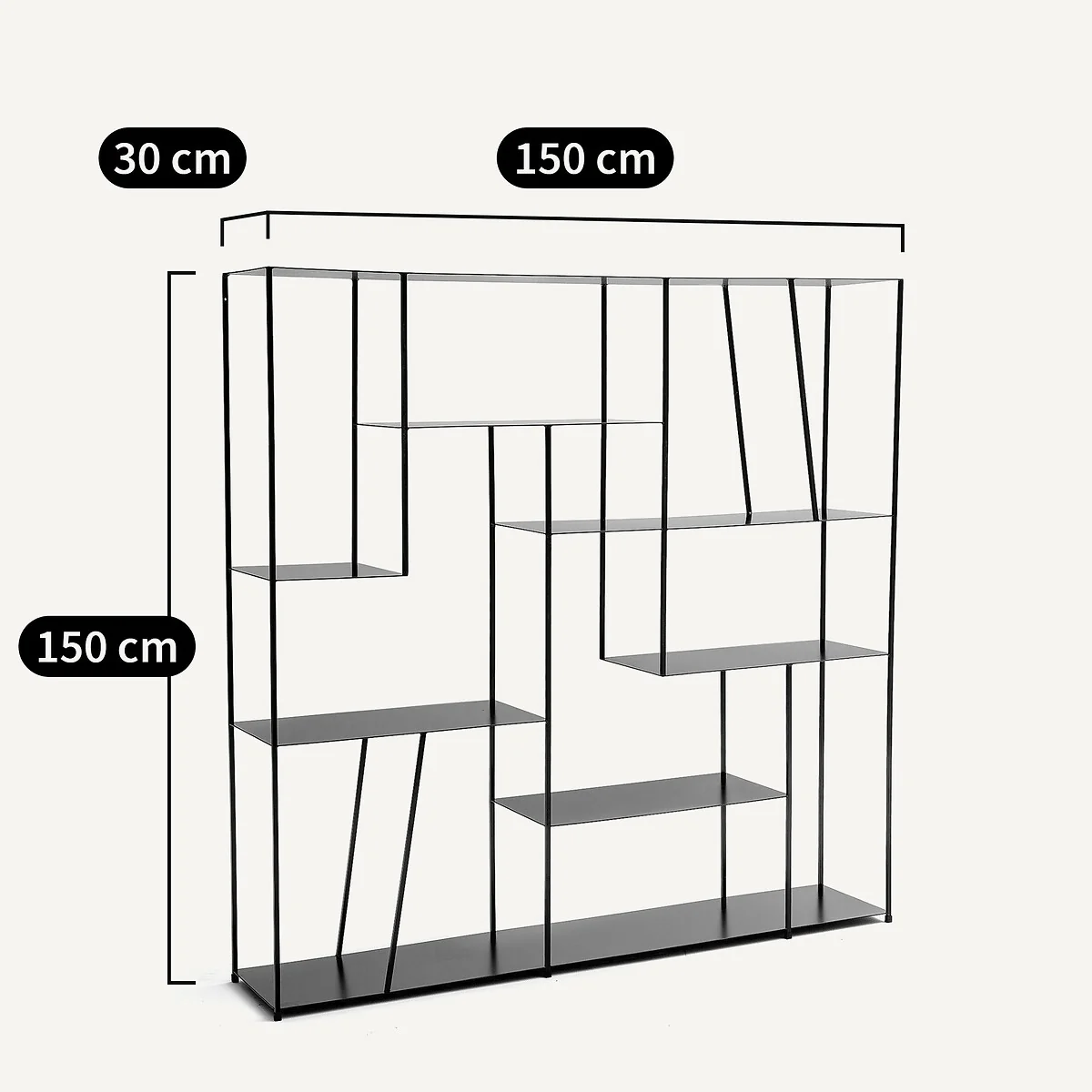 Kanato Metal Bookcase – image 5