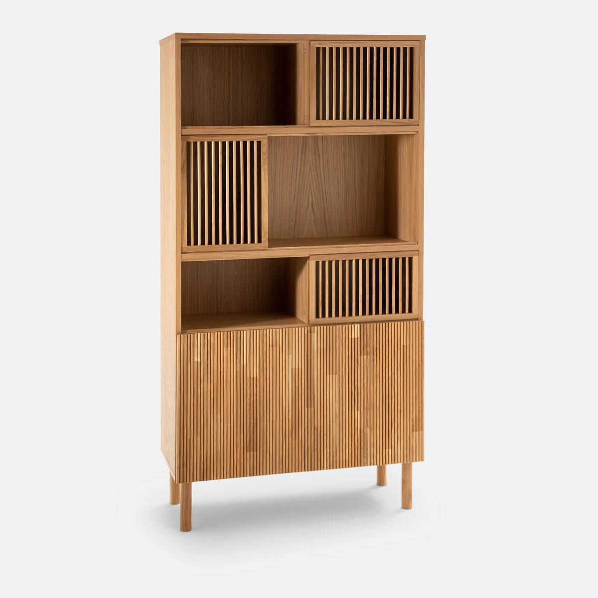 Bilbao Oak Storage Bookcase – image 2