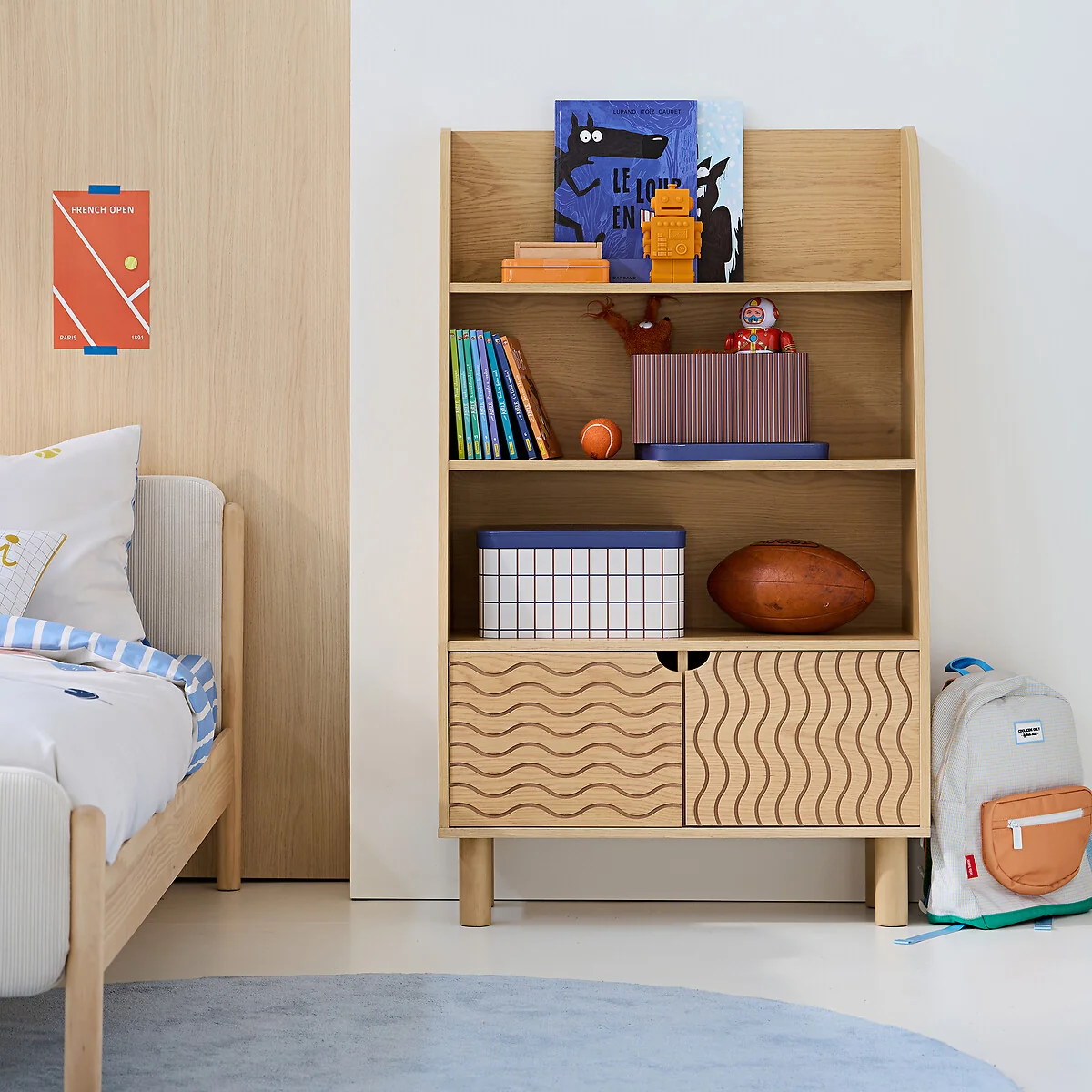 Wave Bookcase / Storage Unit – image 2