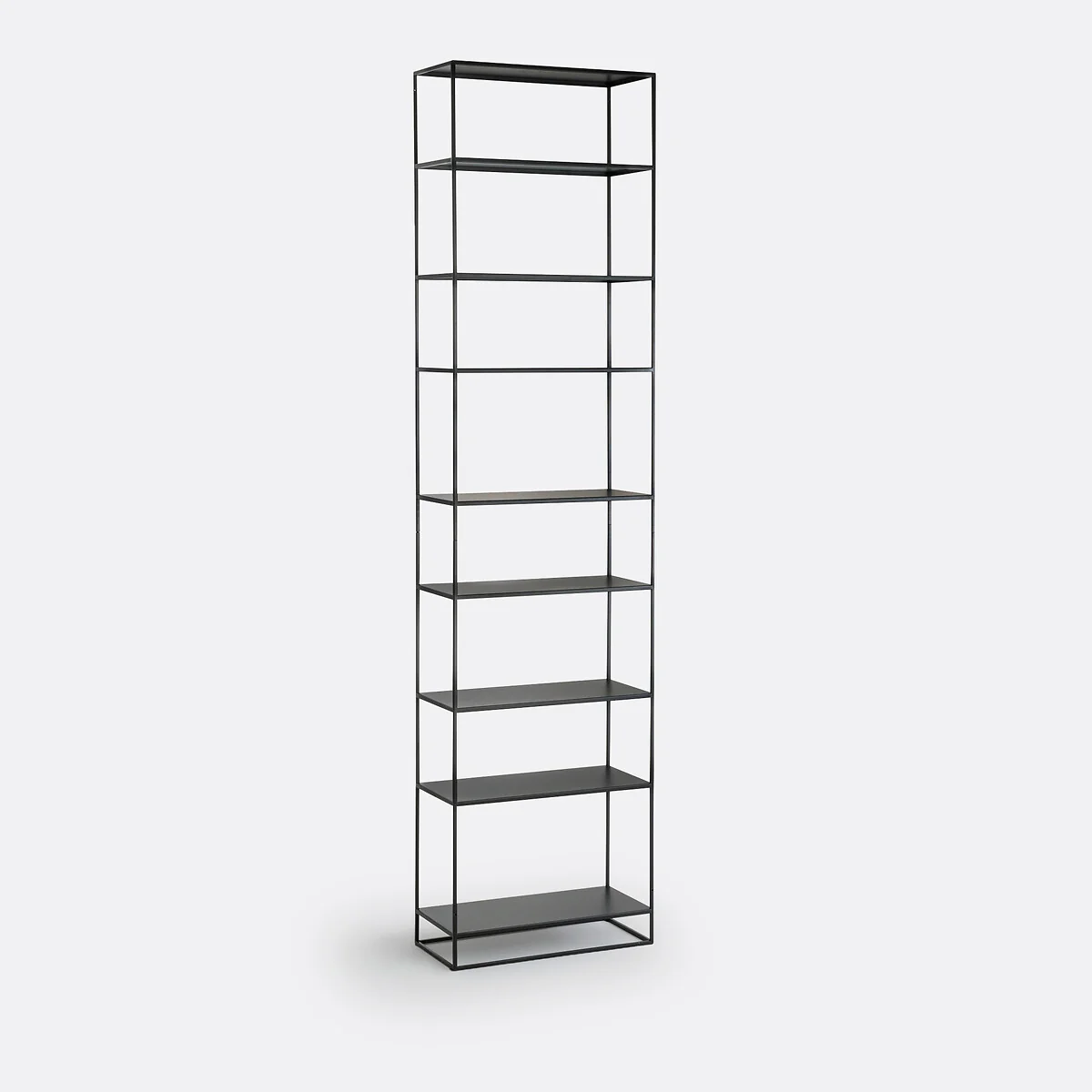 Miva Tall Steel Bookcase, Height 240cm – image 2