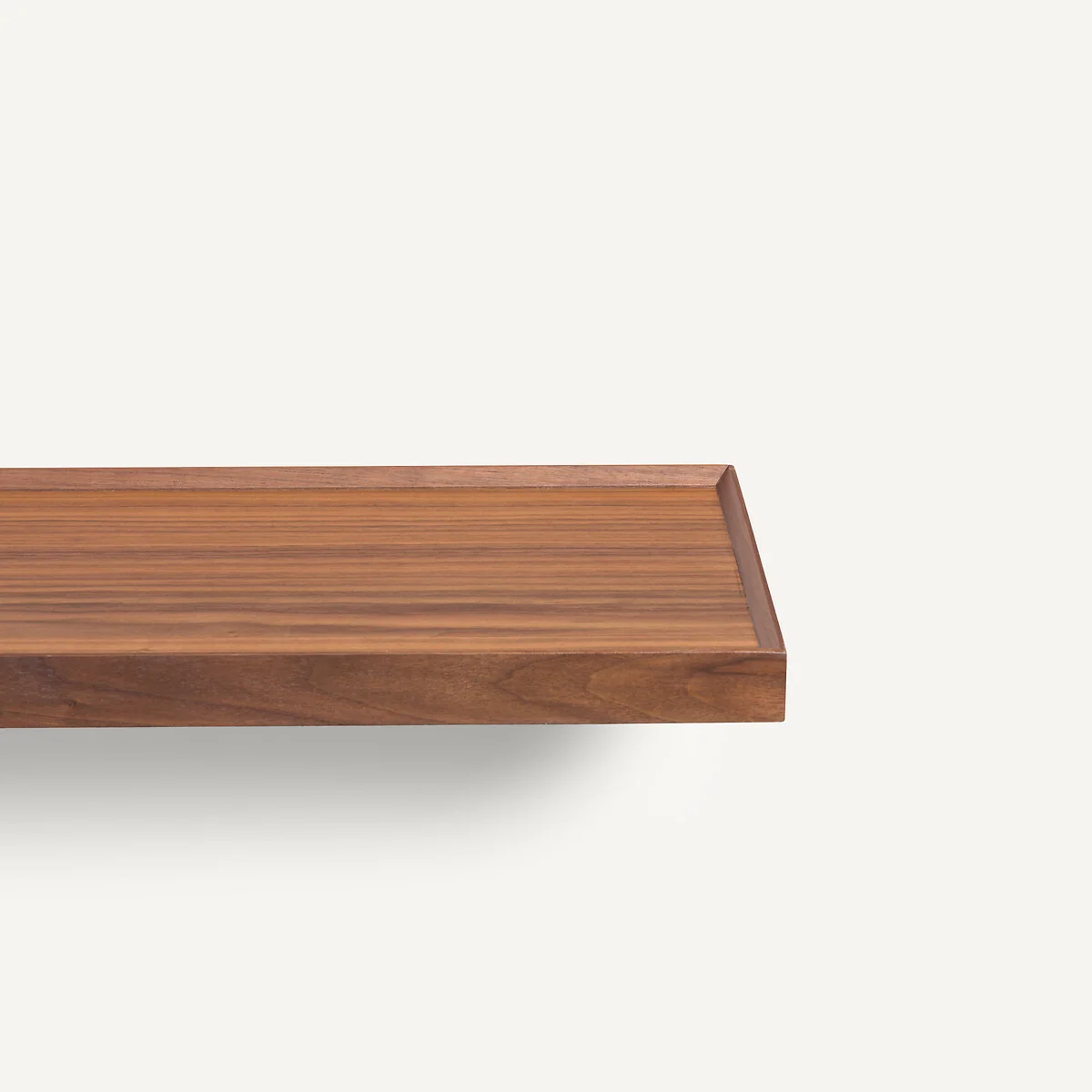 Tidder Wall Shelf in Walnut and Veneer L60cm – image 3