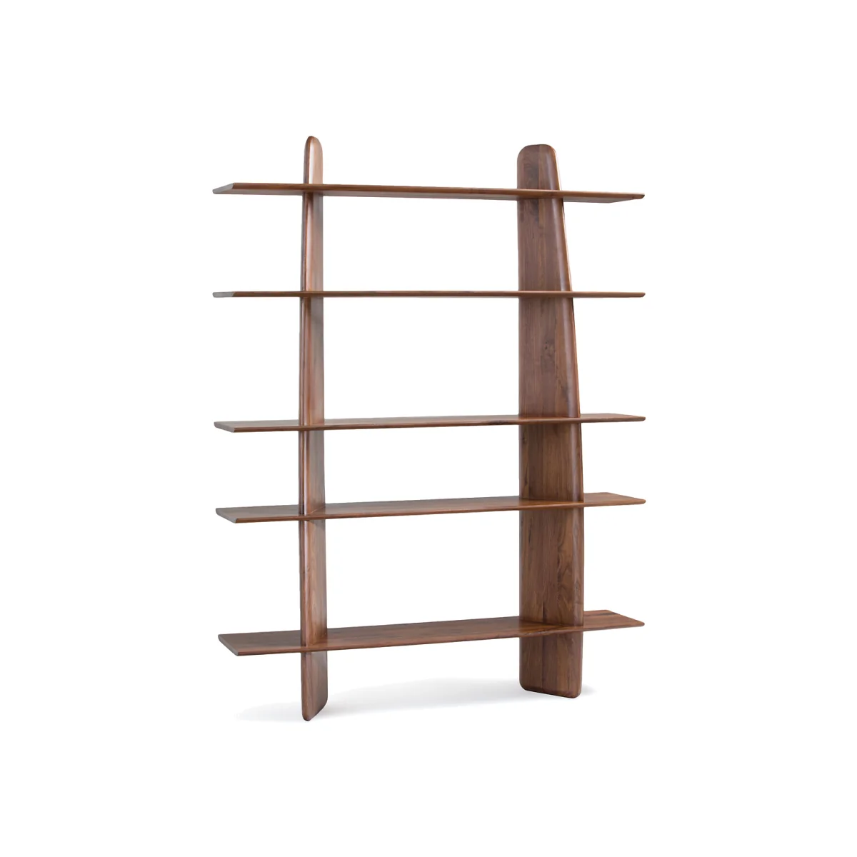 Sculpta Solid Walnut Bookcase – image 1