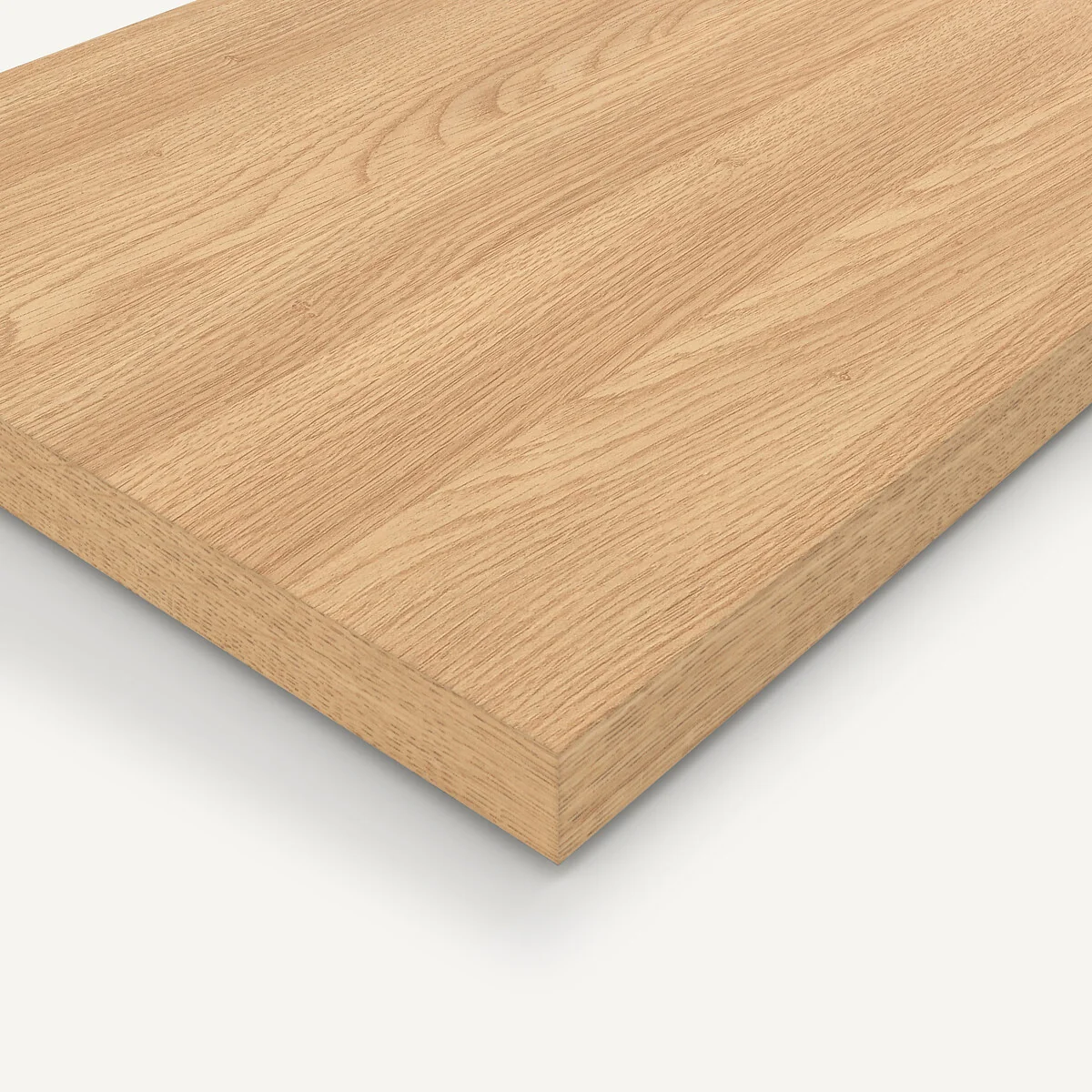 Set of 2 Johanez 60cm Oak Veneer Shelves – image 4