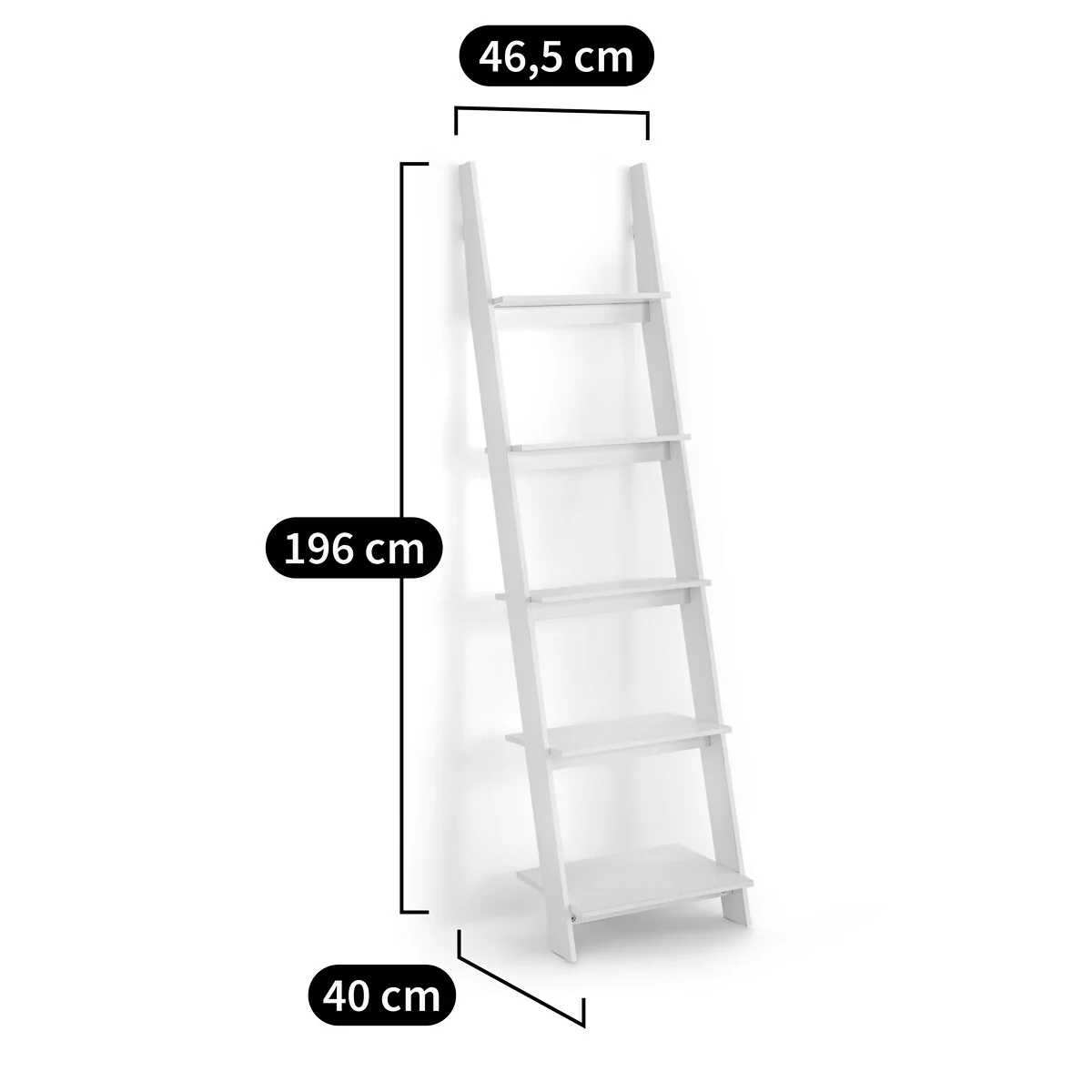 Domeno Ladder-Style Wall Shelving Unit – image 10