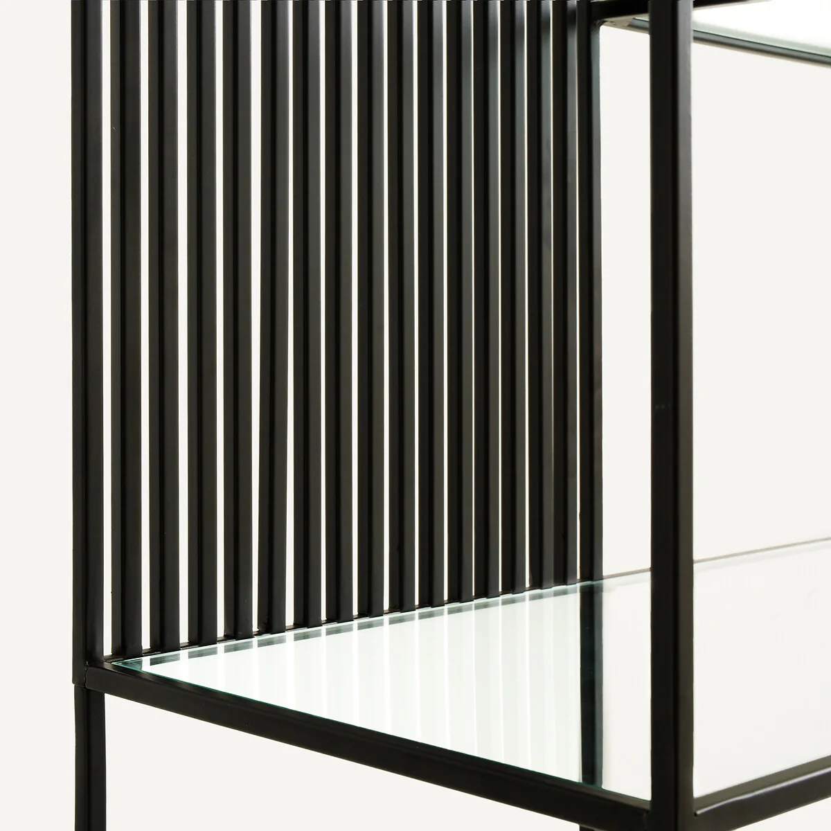 Rectiligne Metal & Glass Bookcase – image 4