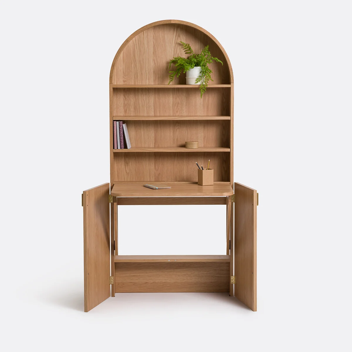 Marcela Bookcase with Hideaway Desk – image 5