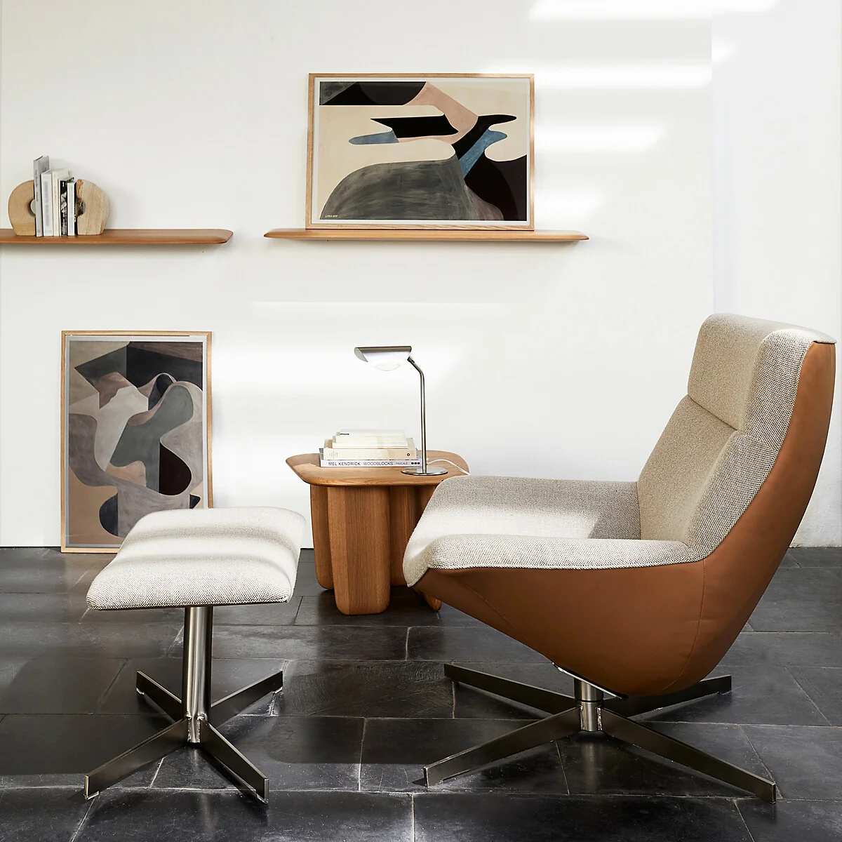 Jacobson Solid Walnut Wall Shelf – image 2