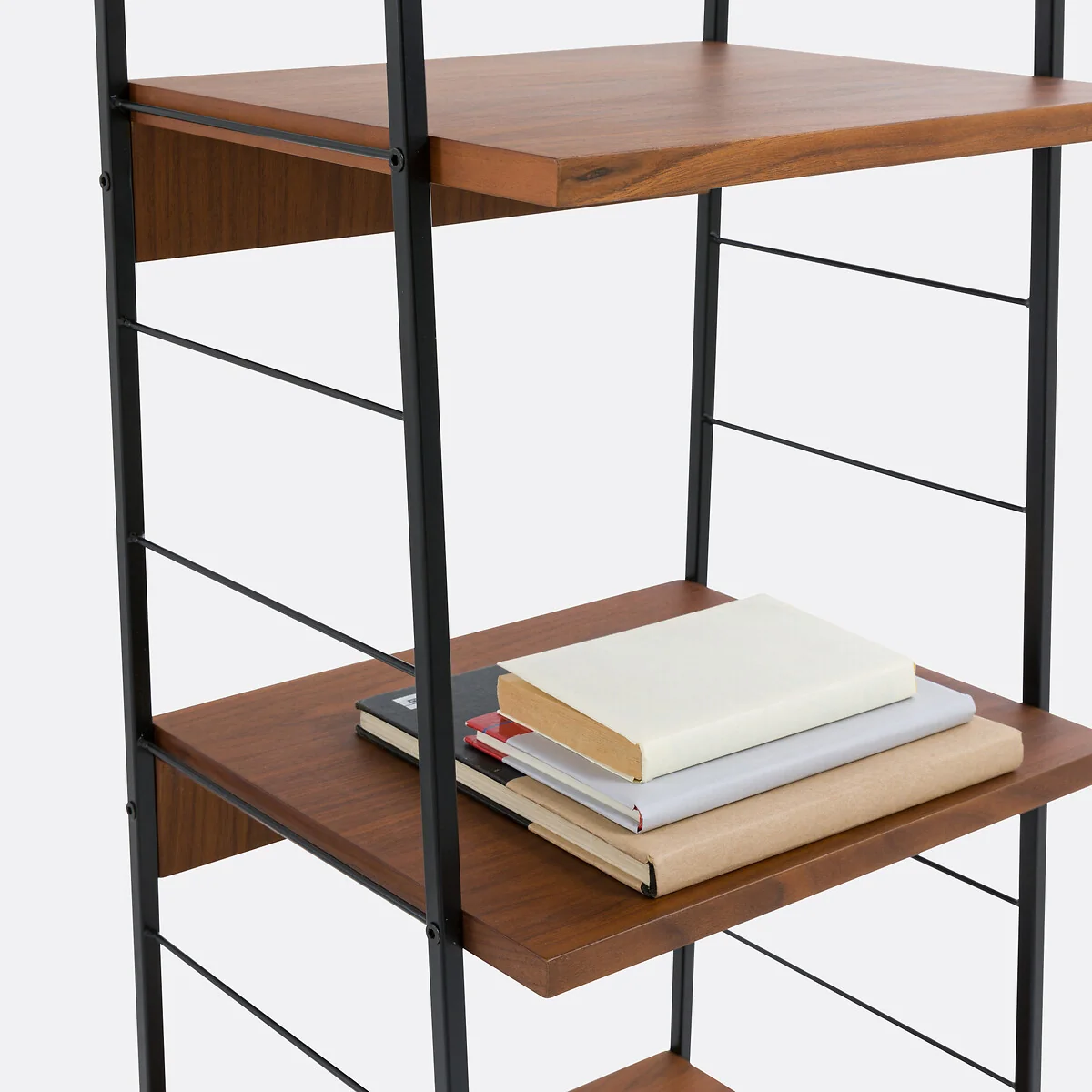 Watford Vintage Bookcase in Walnut Veneer – image 4