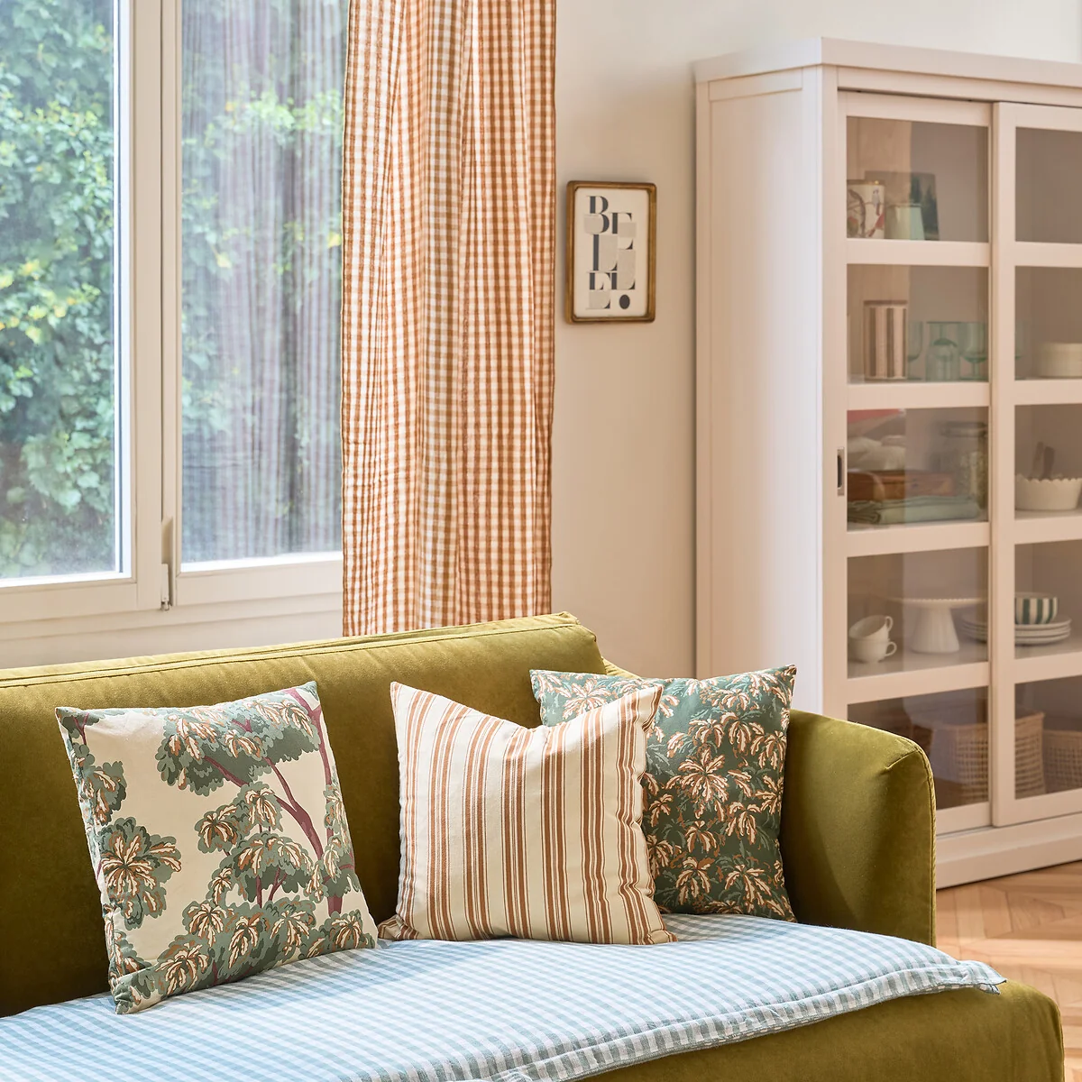 Lunja Sliding Door Double Bookcase – image 2
