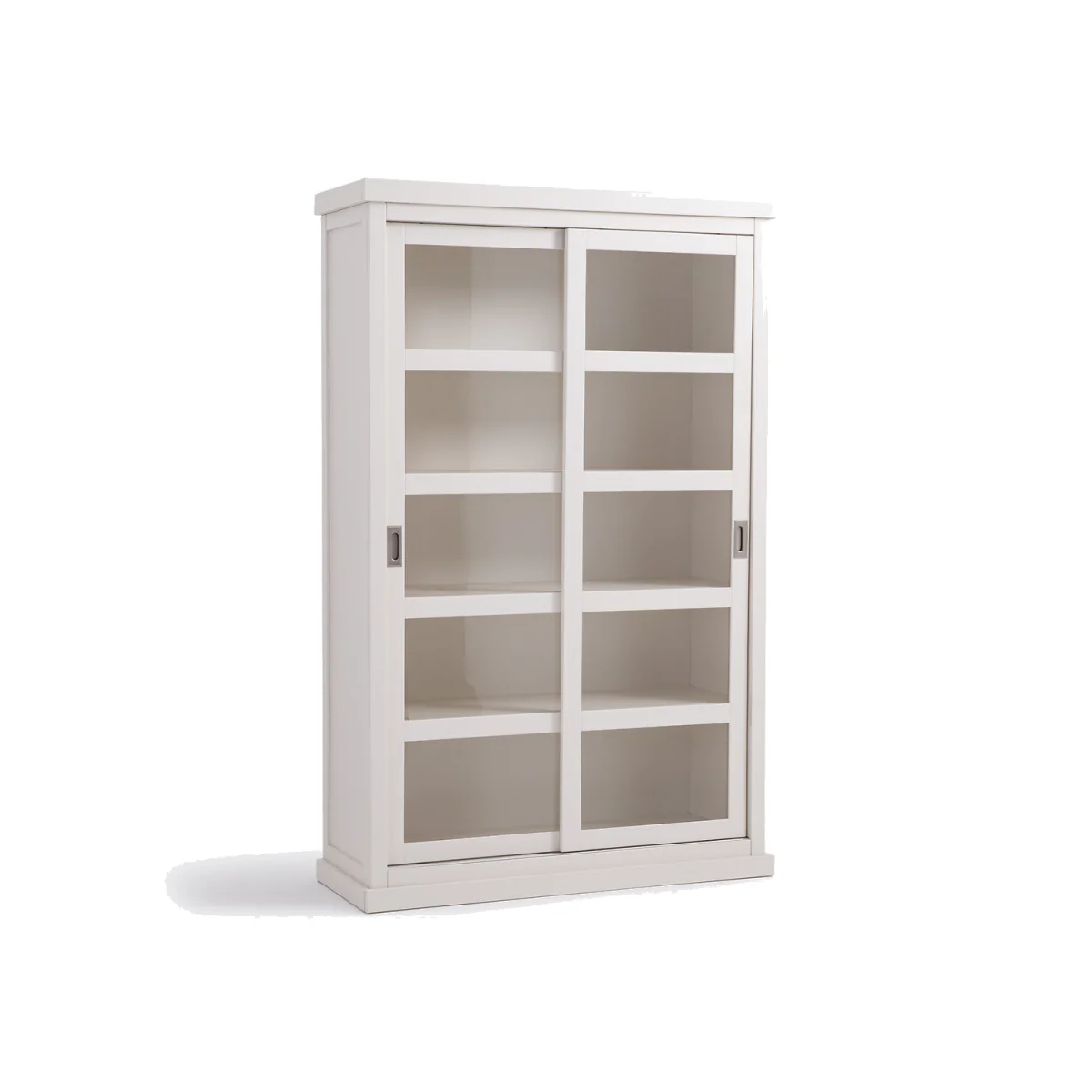 Lunja Sliding Door Double Bookcase – image 1