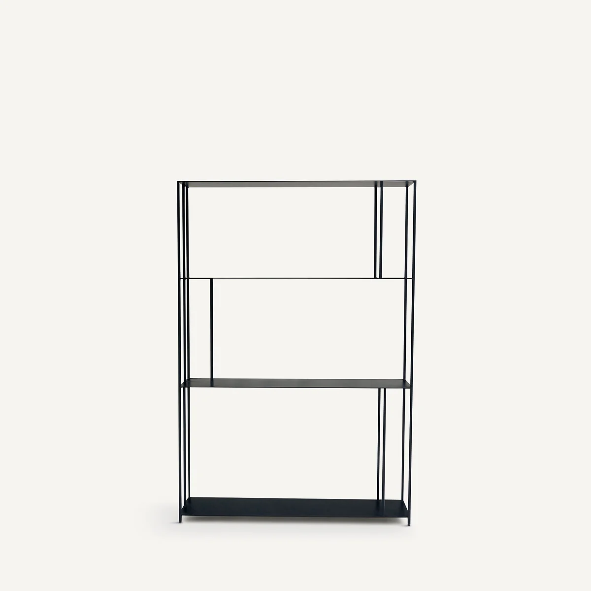 Parallel XS Slim Metal Bookcase, H117cm – image 3
