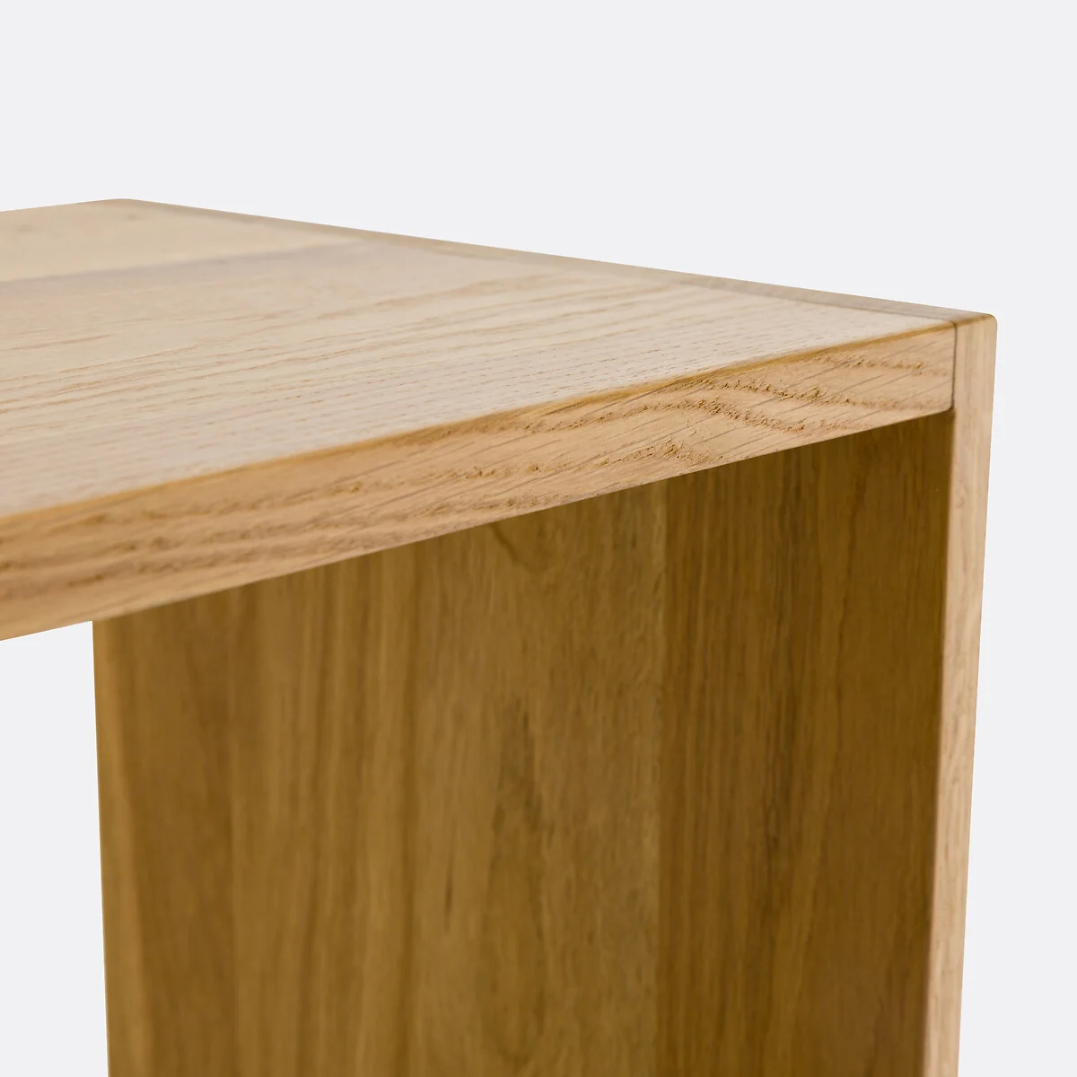 Rymo Asymmetric Bookcase in Finger-Jointed Oak – image 4