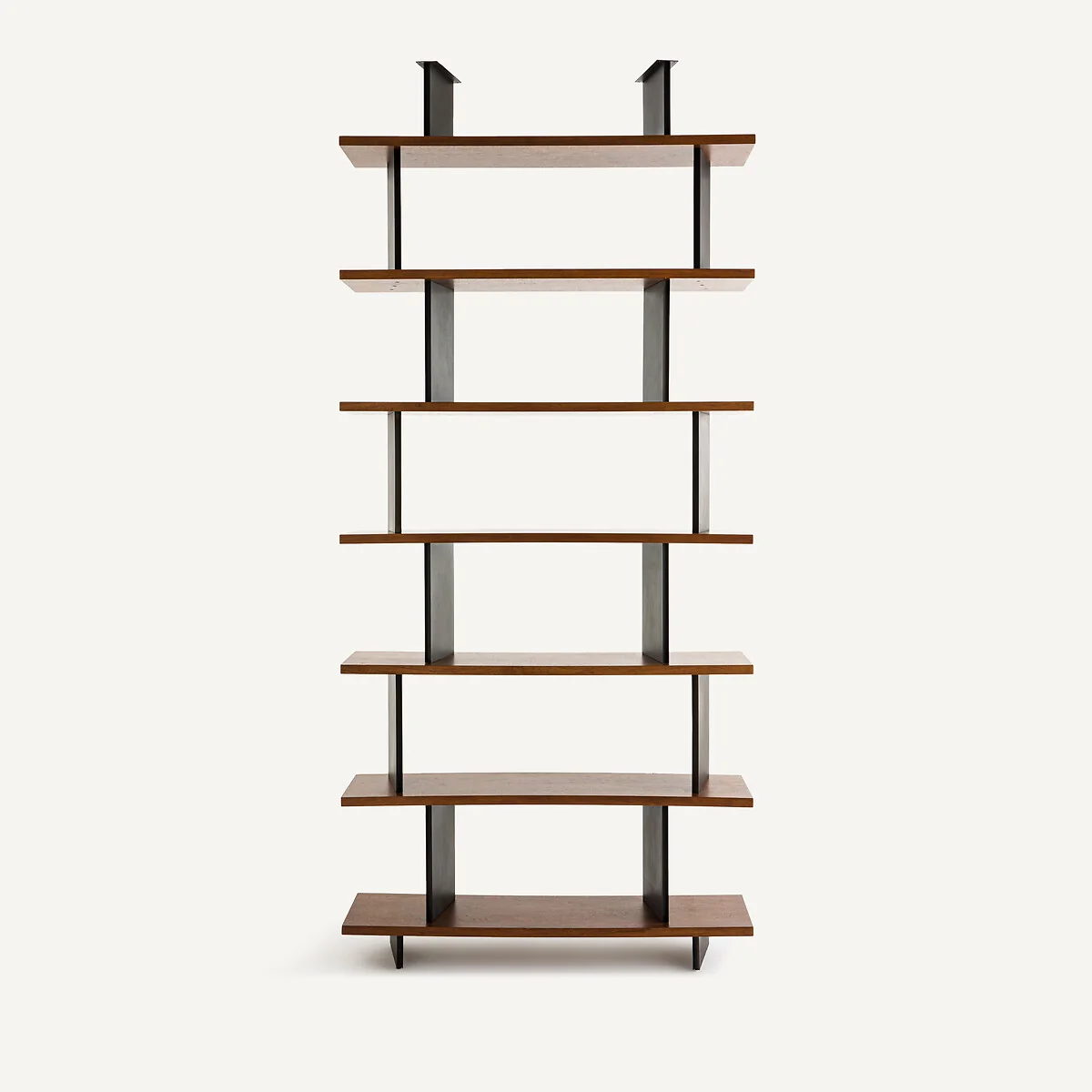Laos Bookcase Space Divider in Walnut Veneer – image 3