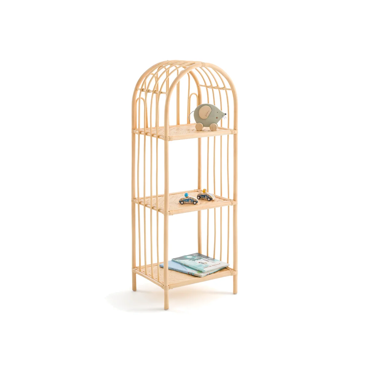 Albin Rattan Child's Bookcase – image 1