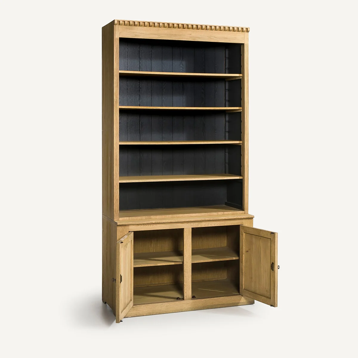 Aria Bookcase in Oak and Ash Veneer – image 2
