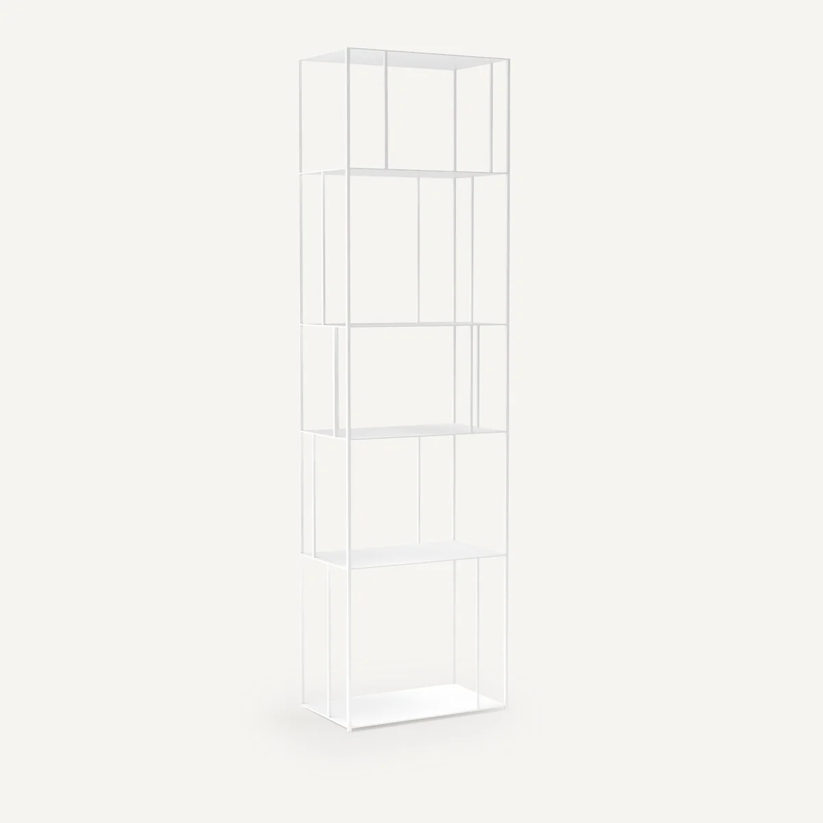 Parallel Minimalist Metal Bookcase – image 2