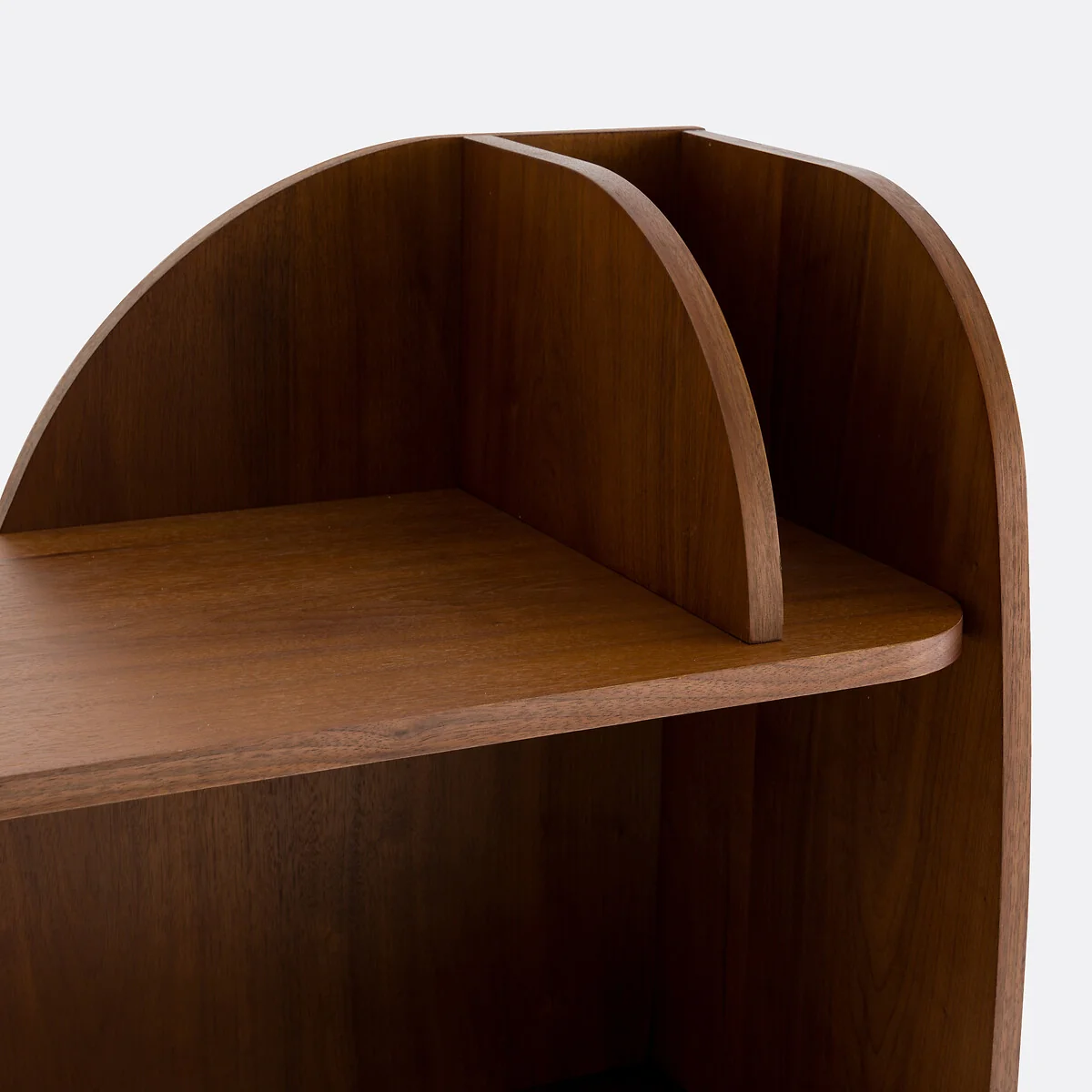 Gorman Walnut Low Bookcase – image 4