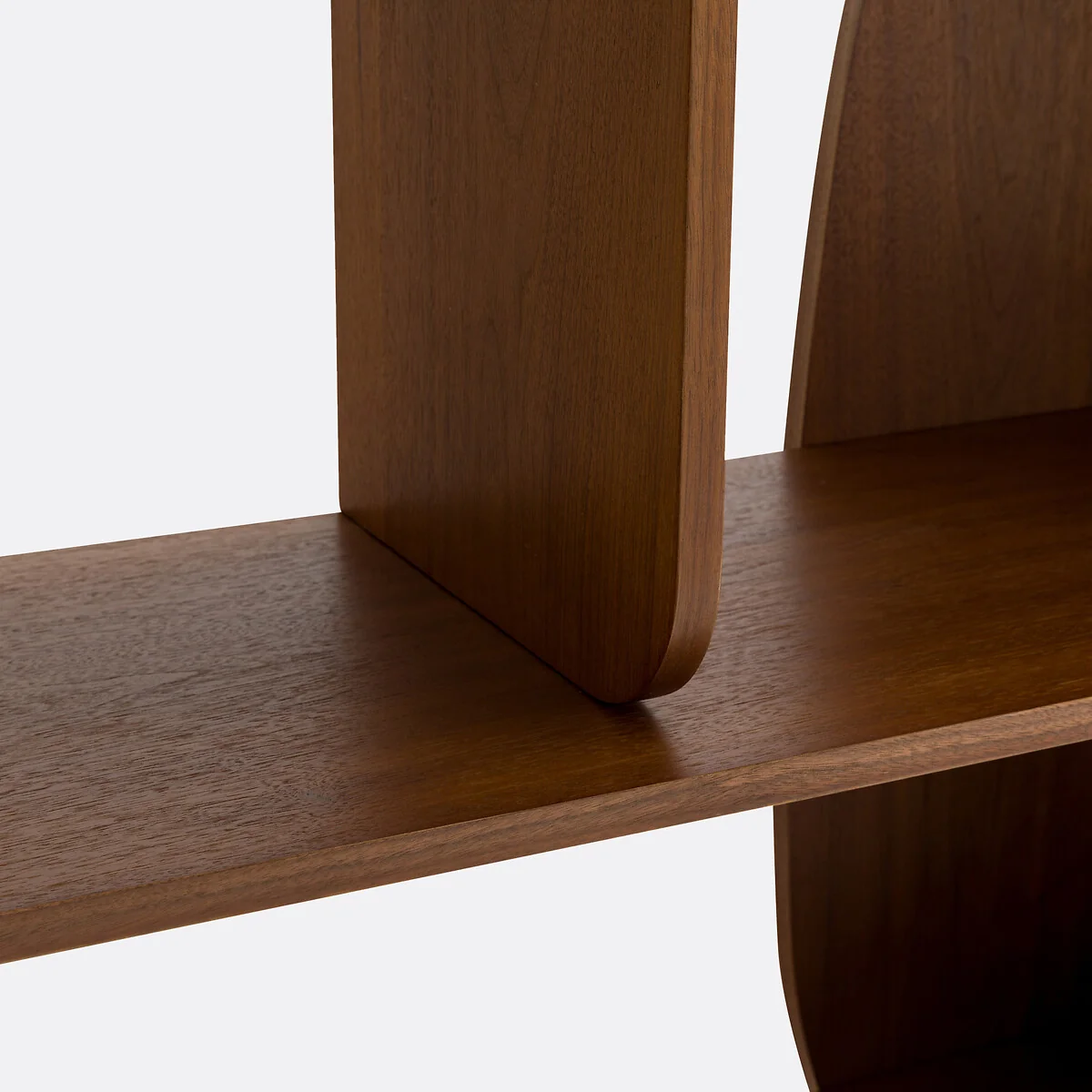 Gorman Walnut Low Bookcase – image 5