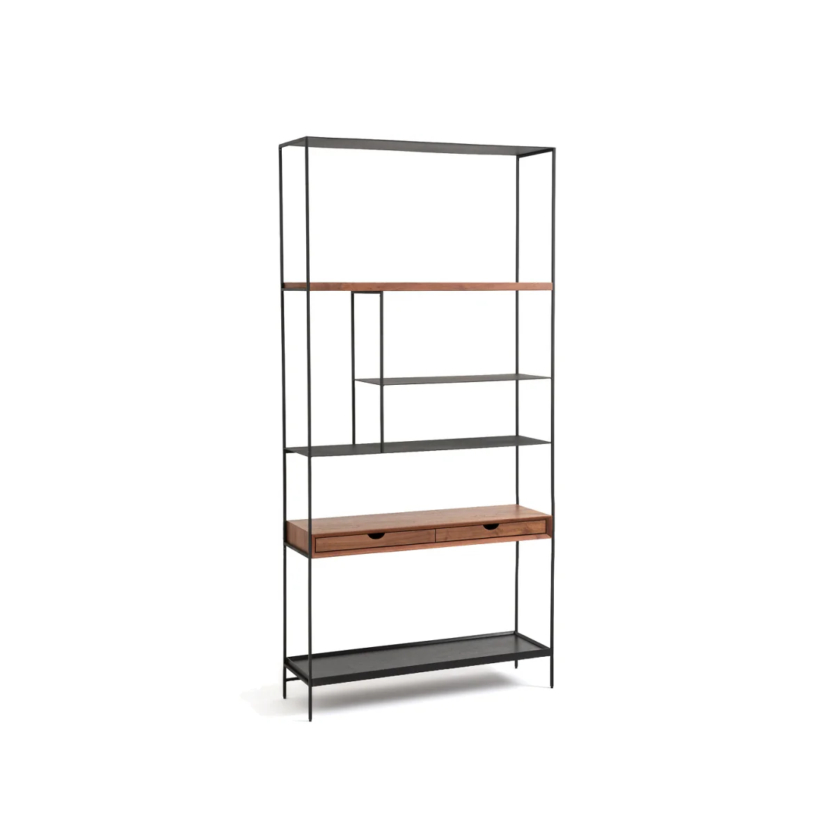 Tidder Walnut Shelving Unit – image 1