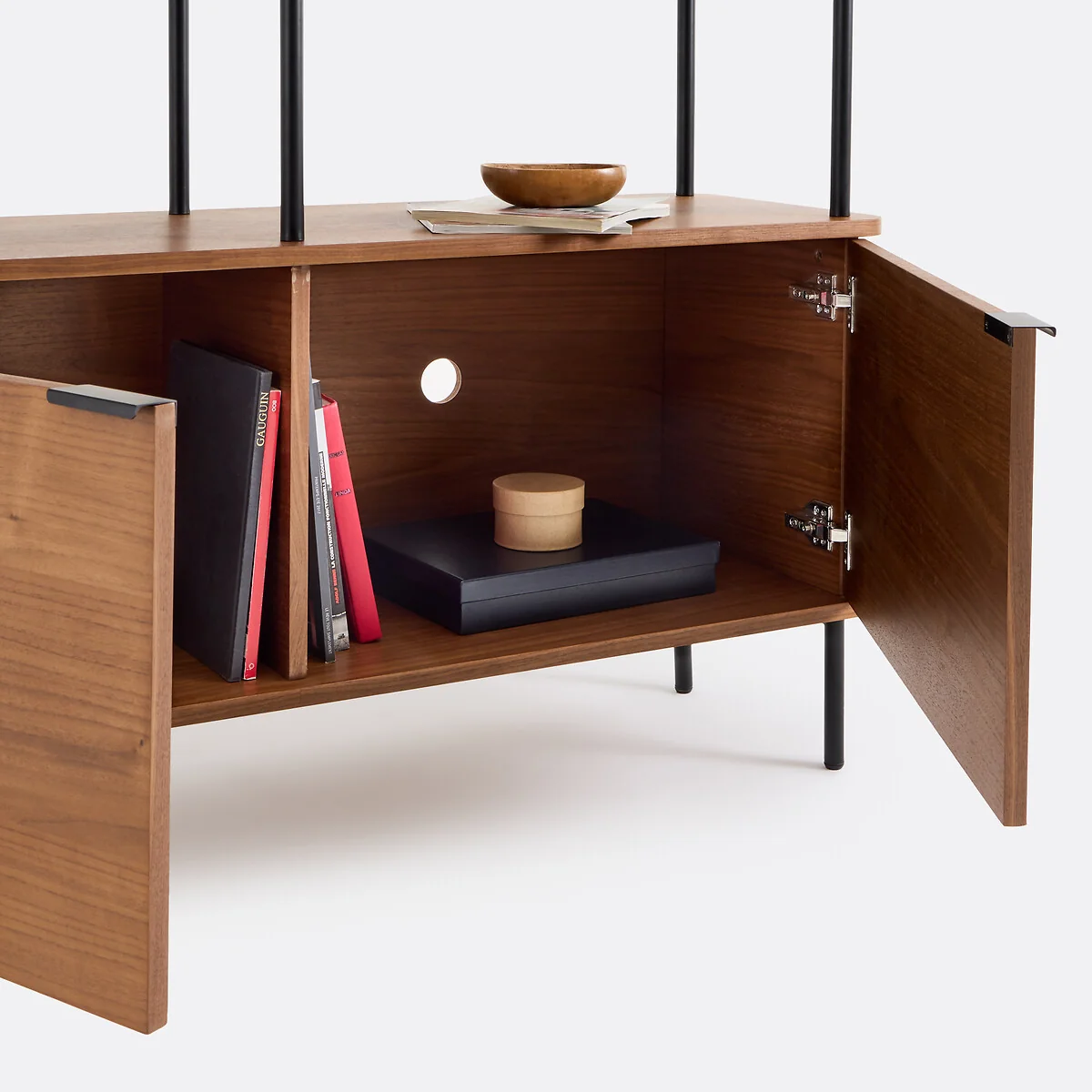 Kerrie Walnut Veneer Bookcase – image 8