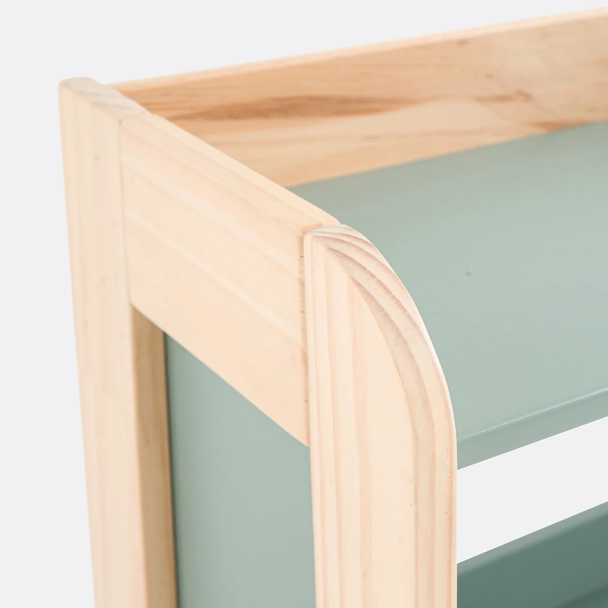 Arturo Painted Pine 4-Shelf Bookcase – image 3