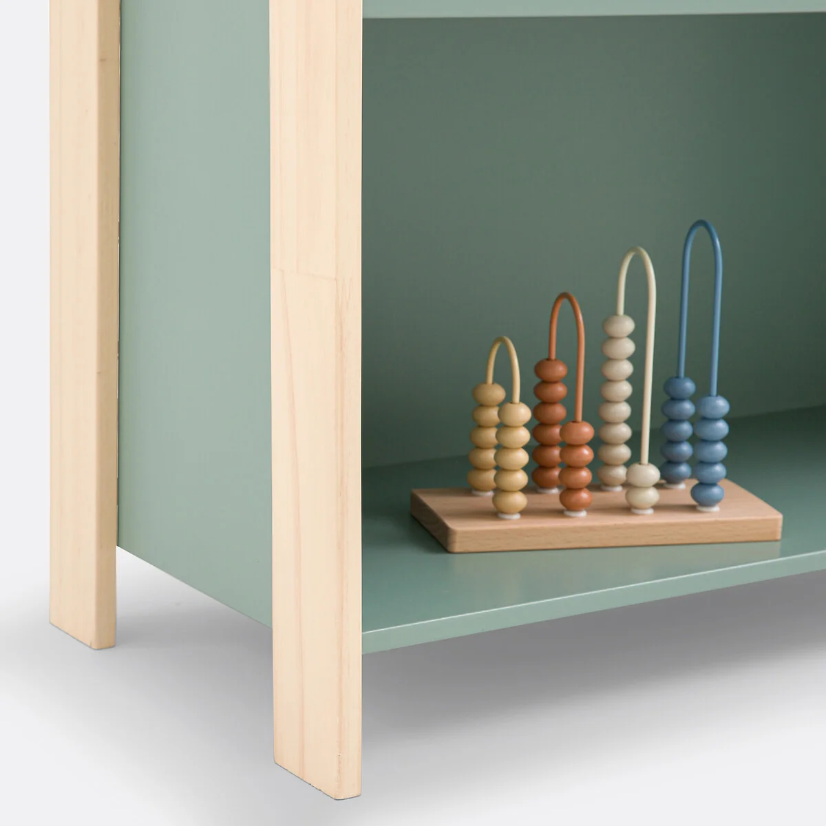 Arturo Painted Pine 4-Shelf Bookcase – image 5