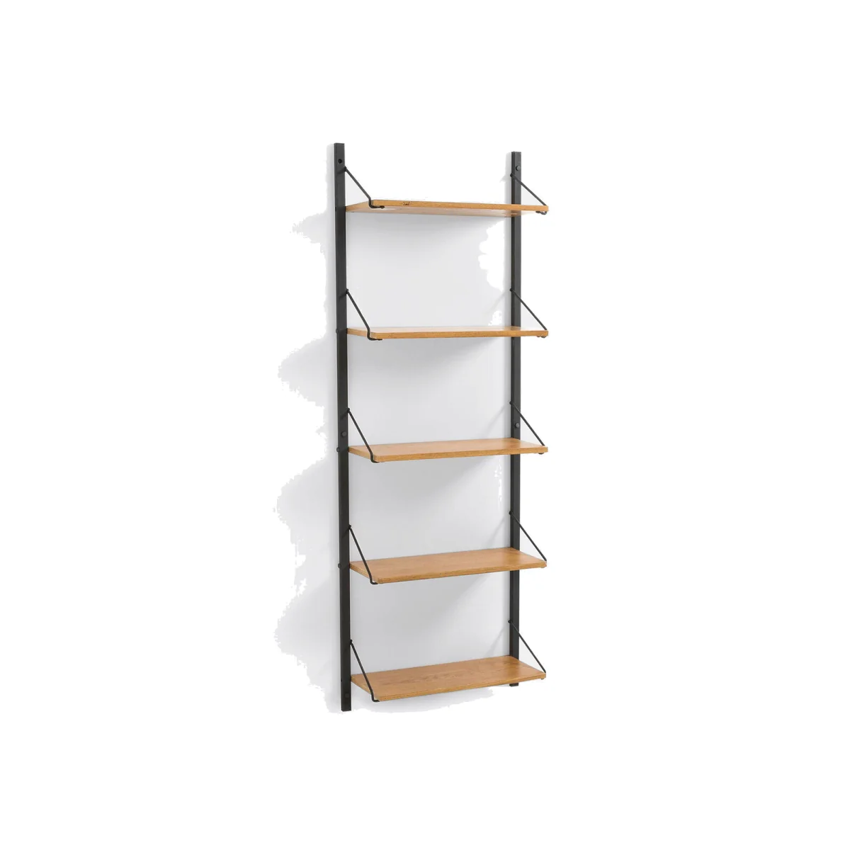 Quilda Wall-mounted Vintage Bookcase – image 1