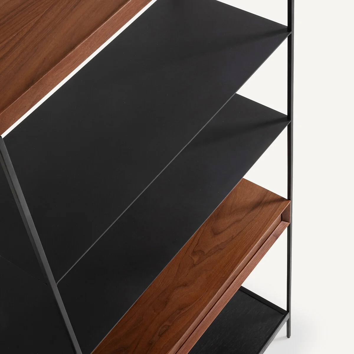 Tidder Walnut Shelving Unit – image 5
