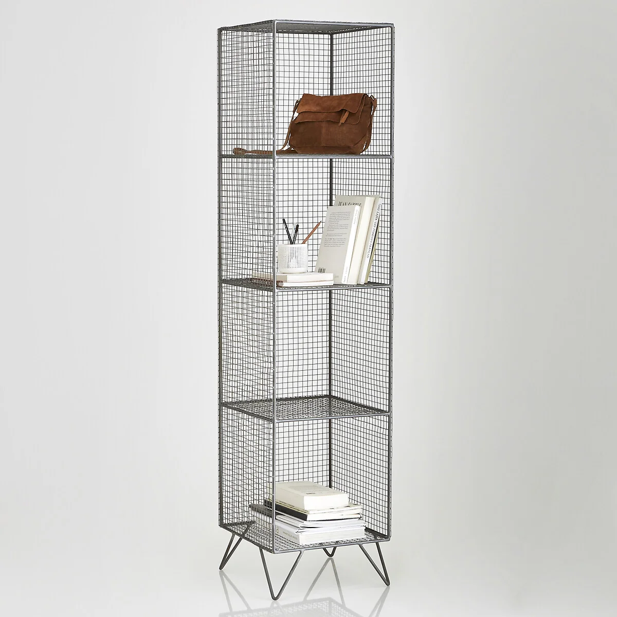 Areglo 4-Level Metal Shelving Unit – image 1
