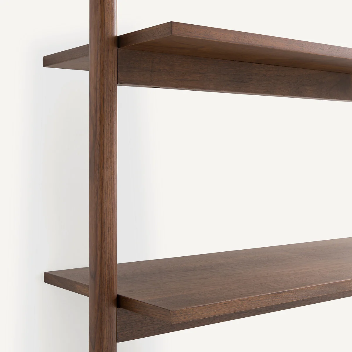 Rory Shelving Unit in Walnut and Veneer 6 Shelves – image 4