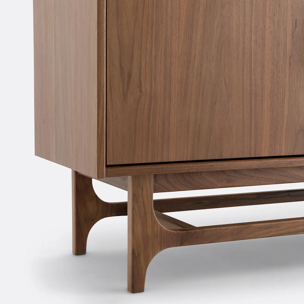 Larsen Vintage Walnut Bookcase – image 8