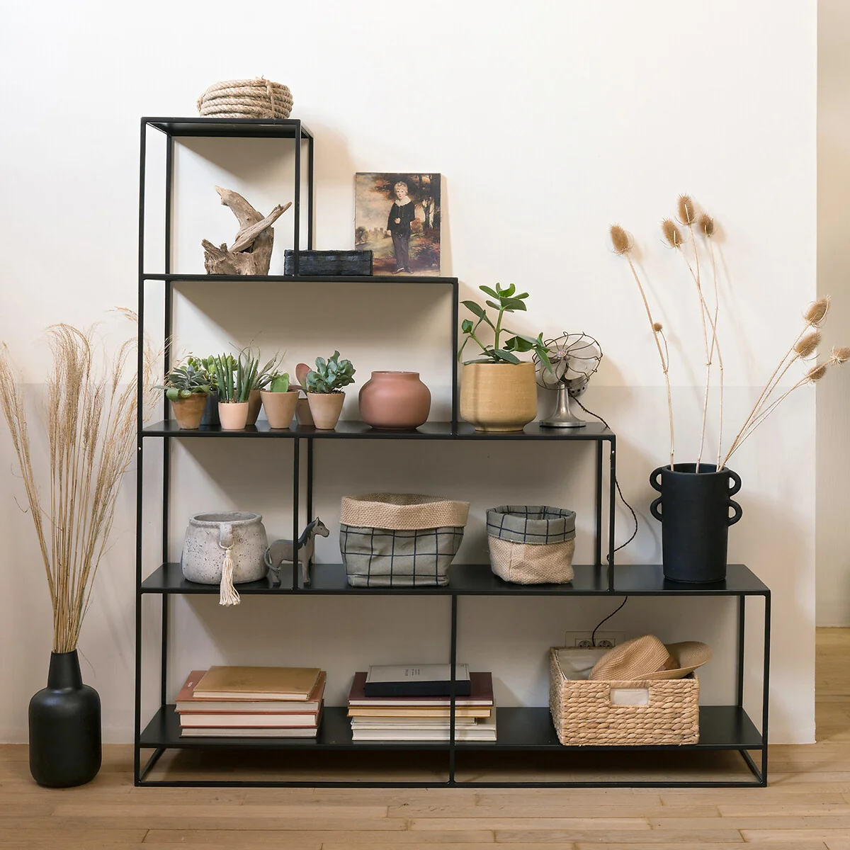 Hiba Stepped Shelving Unit – image 3