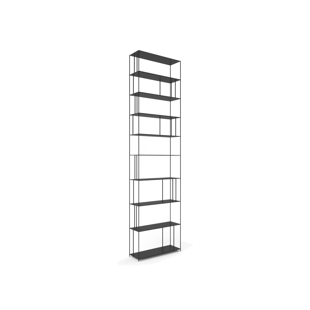 Parallel XXL 320cm High Metal Bookcase – image 1