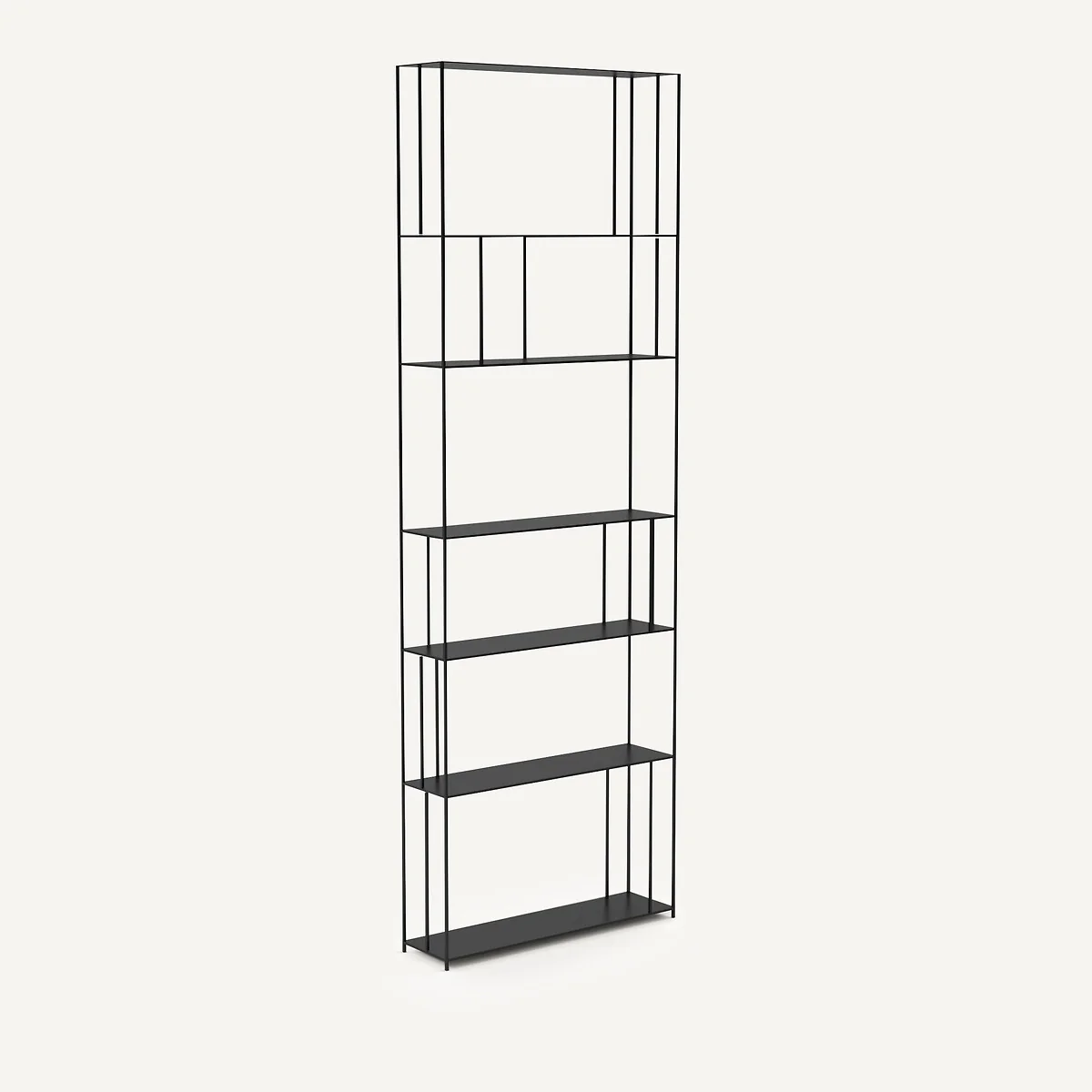 Parallel XL Slim H240cm Metal Bookcase – image 2