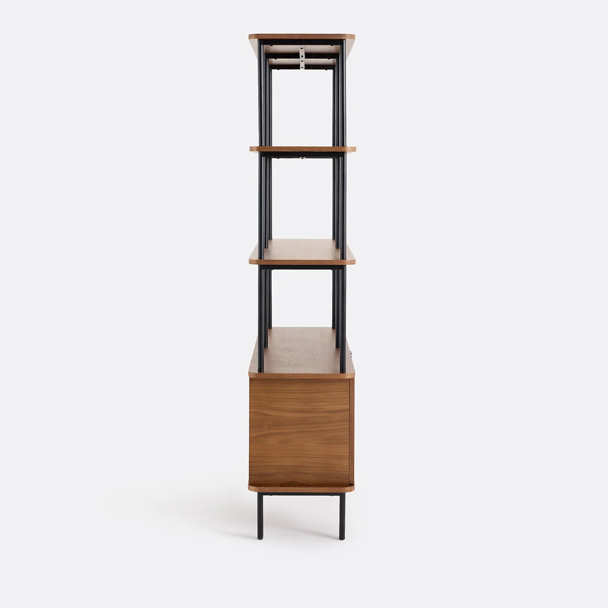 Kerrie Walnut Veneer Bookcase – image 4
