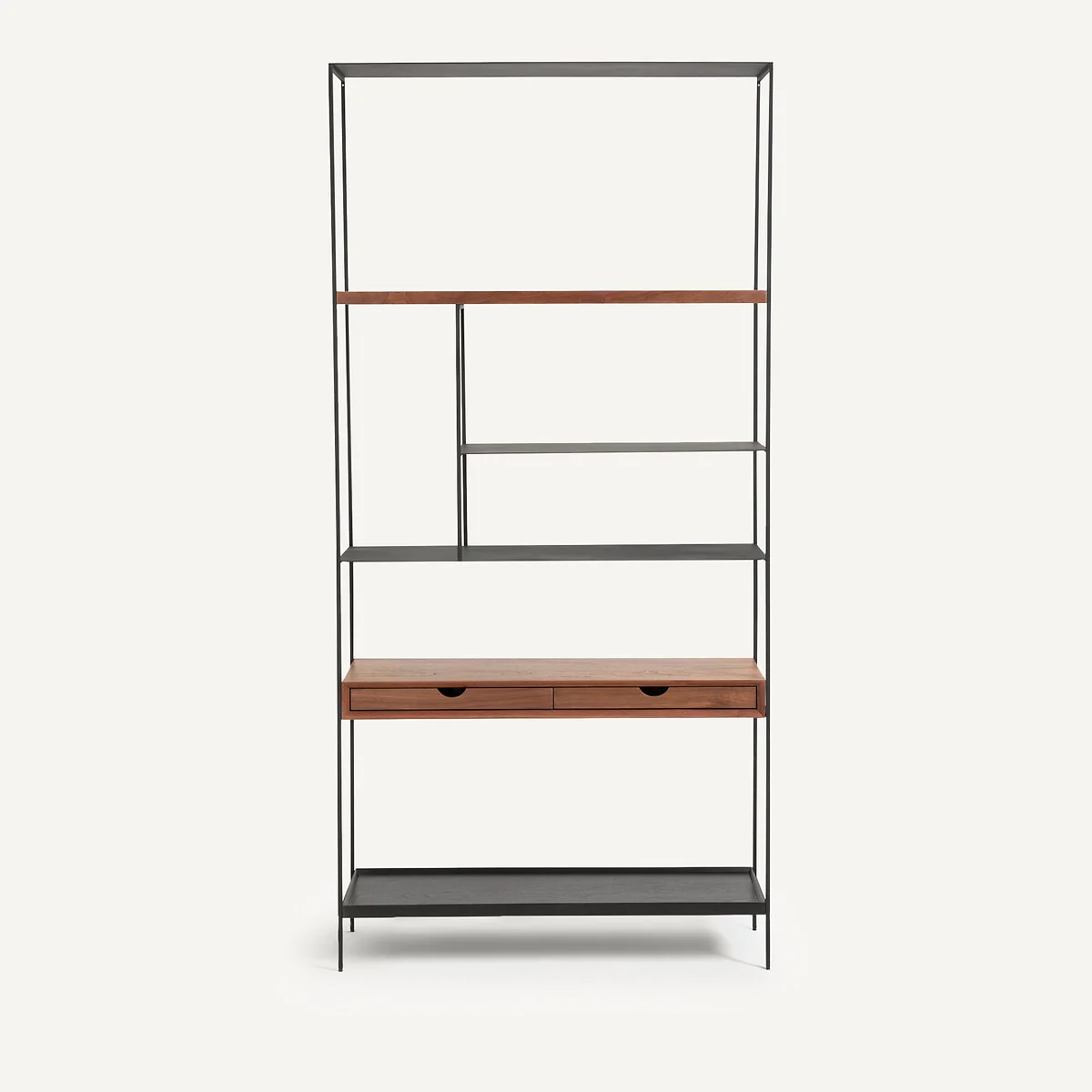 Tidder Walnut Shelving Unit – image 4