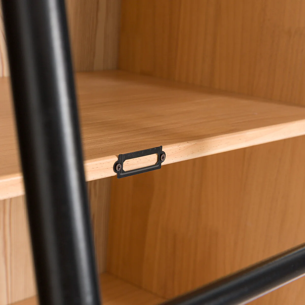 Gabin Pine Bookcase with Ladder – image 8