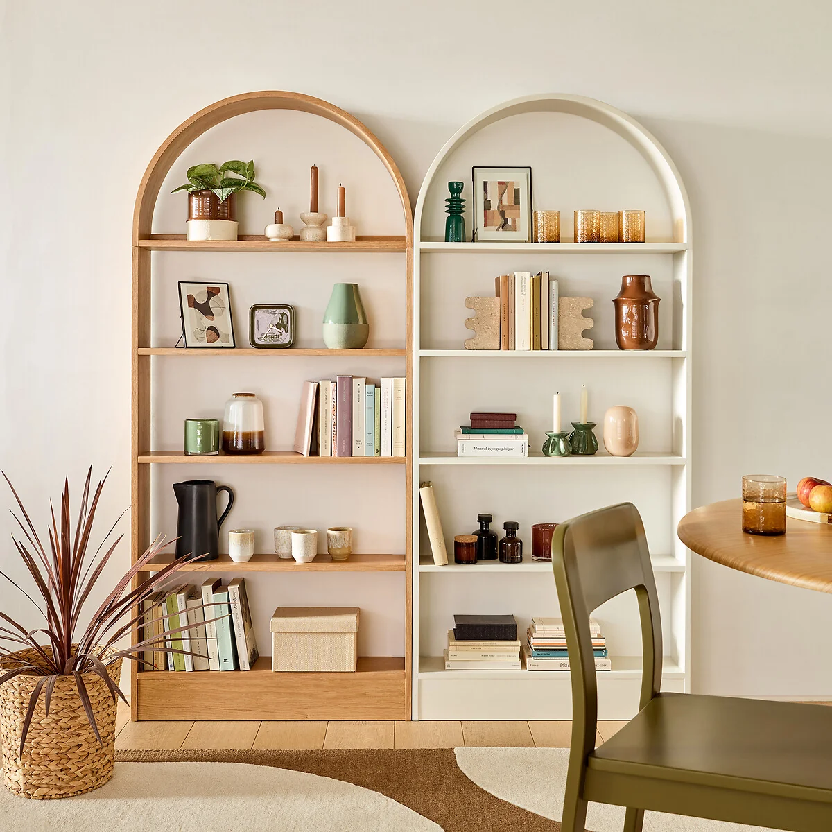 Mathéo Shallow Arch Bookcase – image 2