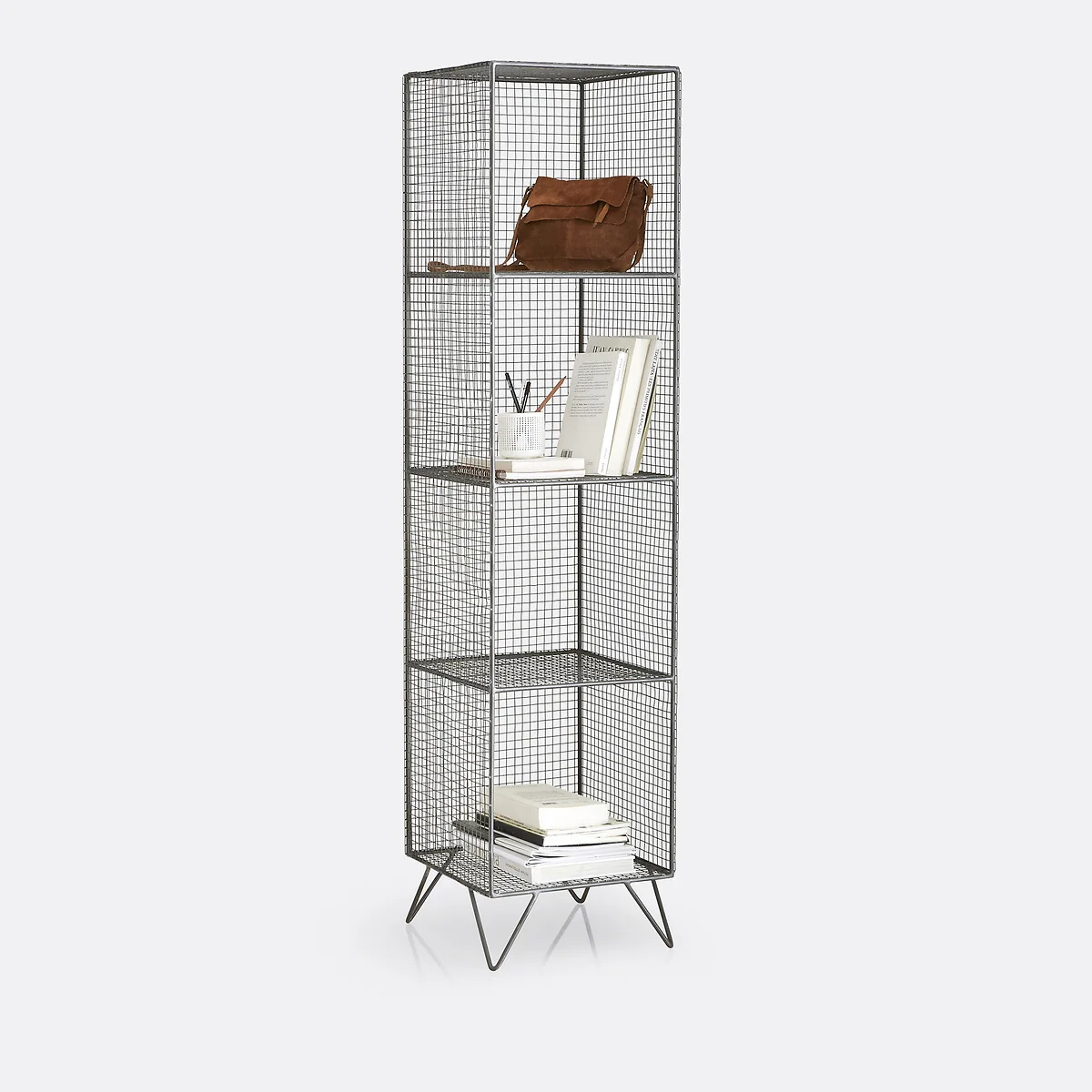 Areglo 4-Level Metal Shelving Unit – image 2