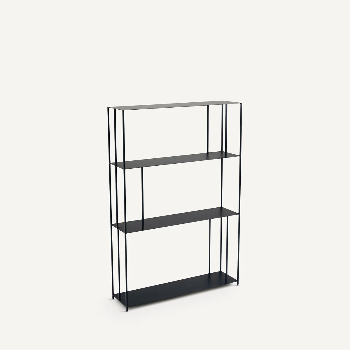 Parallel XS Slim Metal Bookcase, H117cm – image 2