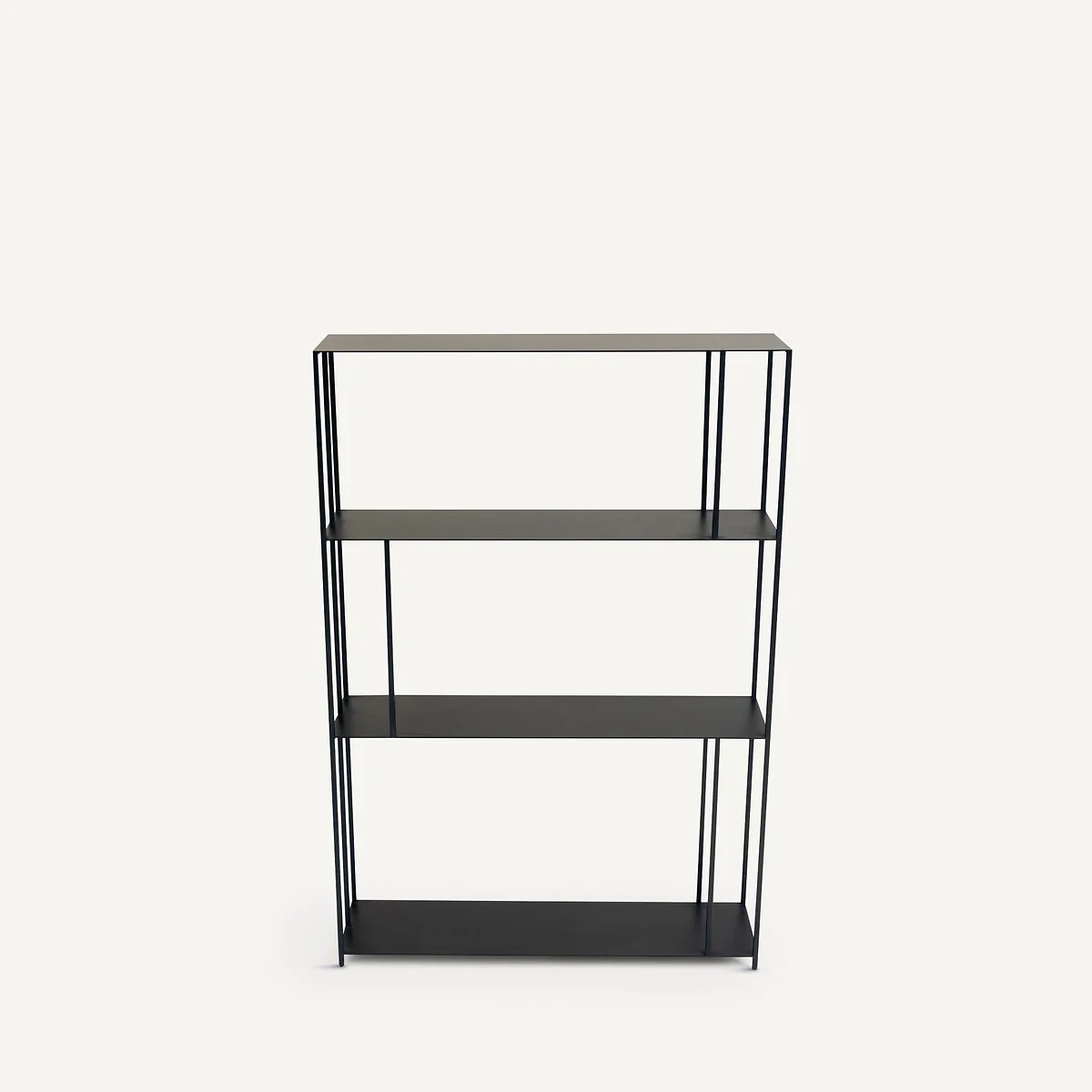 Parallel XS Slim Metal Bookcase, H117cm – image 3