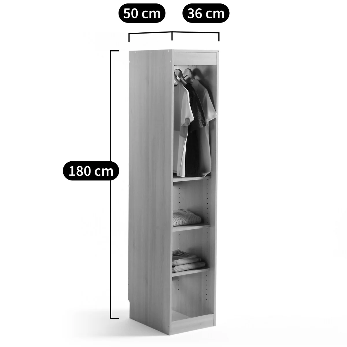 Build Modular Wardrobe + 3 Shelves – image 5