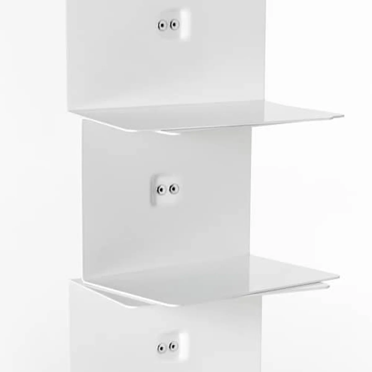 Ptolomeo Wall Wall bookshelf metal white / H 70 cm - Opinion Ciatti – image 3