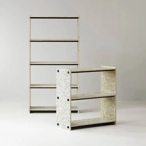 Accessory composite material multicoloured / High extension for Pap High Shelf - W 81 x H 162 cm - Normann Copenhagen – image 3